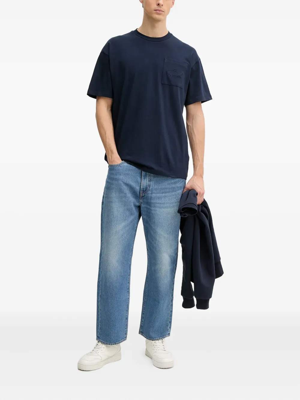 Paul & Shark pocket embroidered T-shirt | T-Shirts | Image 2