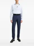 Paul & Shark striped linen shirt - Blue