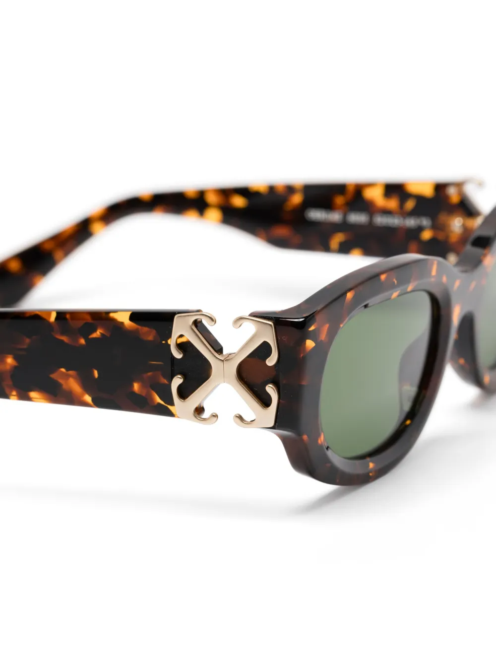 Off-White Eyewear Palmer zonnebril Bruin