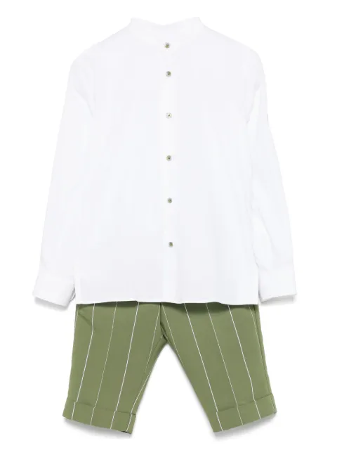 Colorichiari set de shorts con motivo de rayas
