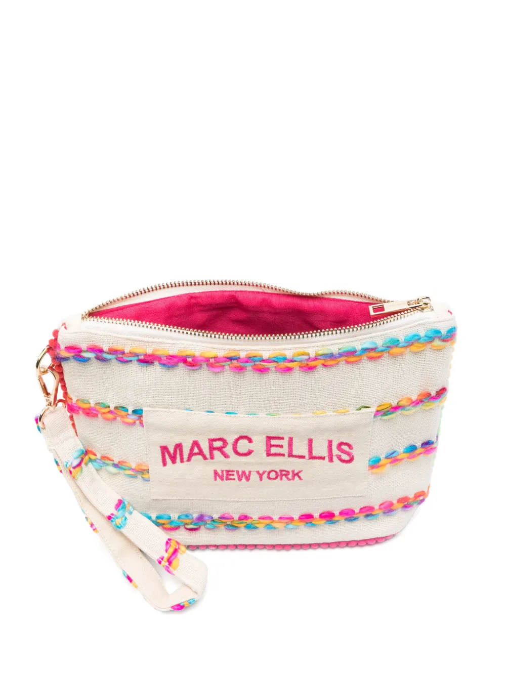 Marc Ellis Cassy Clutch Bag In Neutral