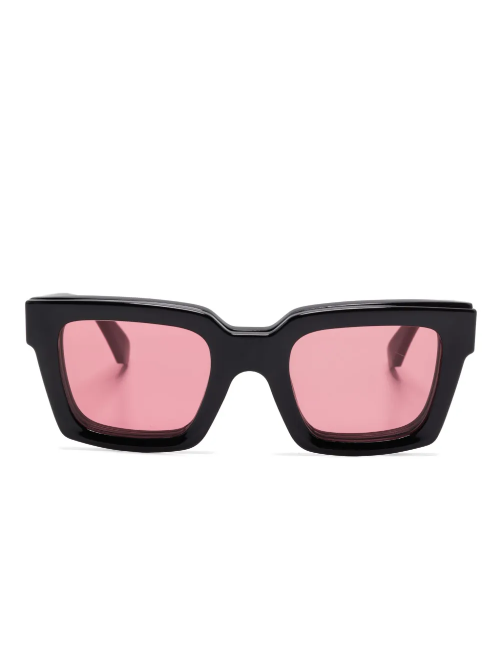 Off-White Eyewear square-frame clip-on glasses | negro | Image 1