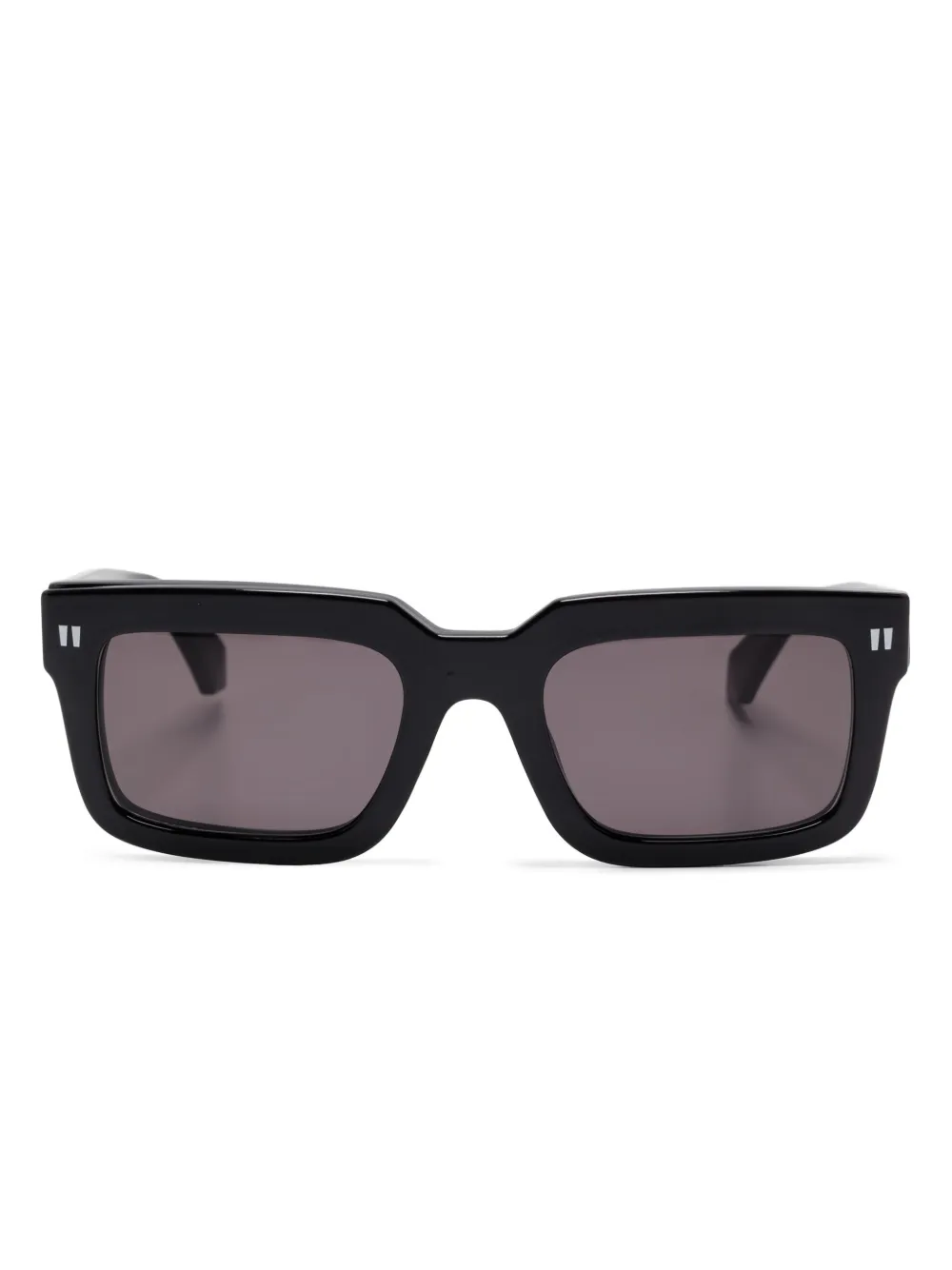 Off-White Eyewear square-frame clip-on glasses | negro | Image 1