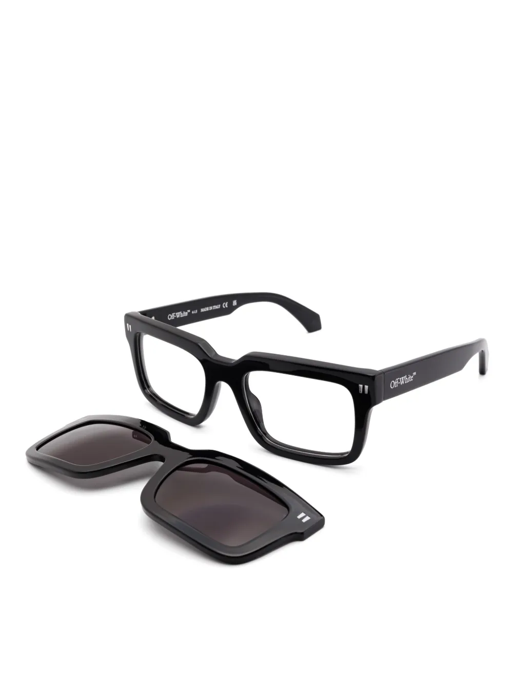 Off-White Eyewear square-frame clip-on glasses | Lentes de sol | Image 2