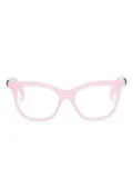 Off-White Eyewear cat-eye glasses - Pink