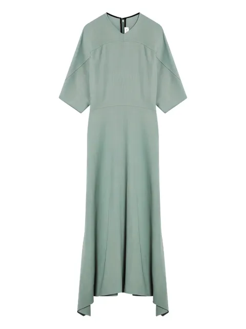 Victoria Beckham asymmetric-hem midi dress
