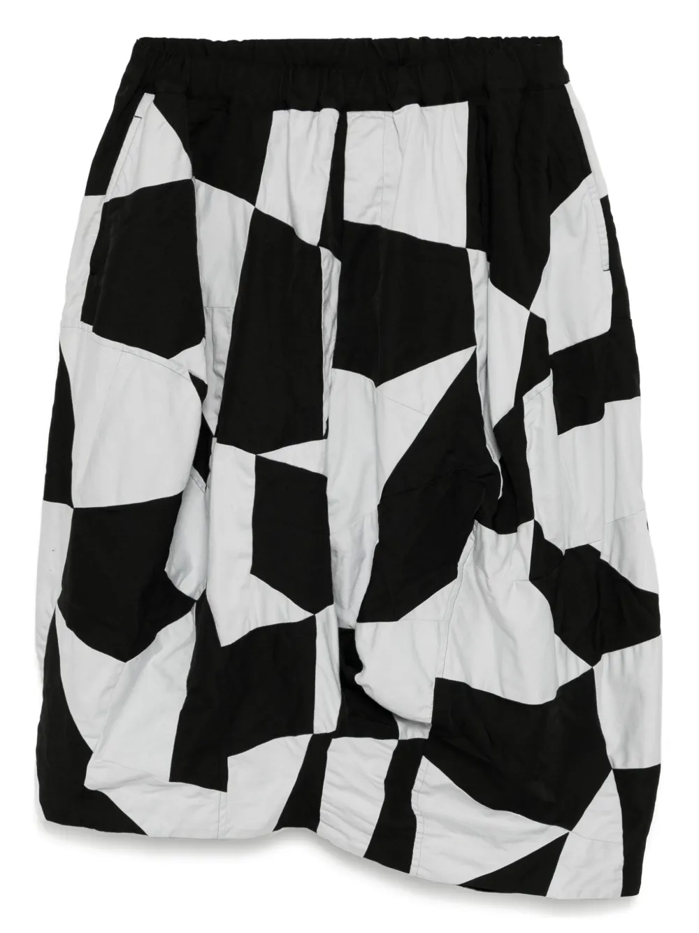 Black Comme Des Garçons patchwork trousers | Black | Image 1