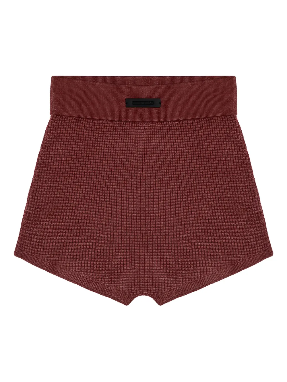 FEAR OF GOD ESSENTIALS shorts de tejido gofrado | rojo | Image 1