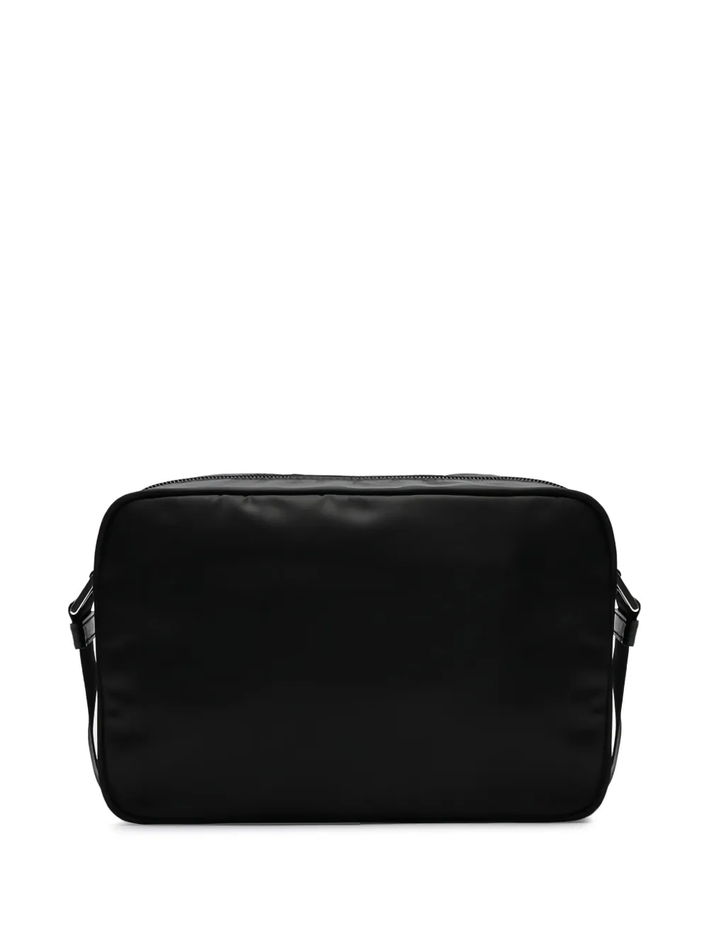 Prada Medium crossbodytas met logo Zwart