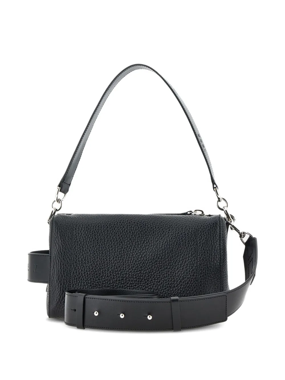 Hogan Script Bauletto kleine shopper - Zwart