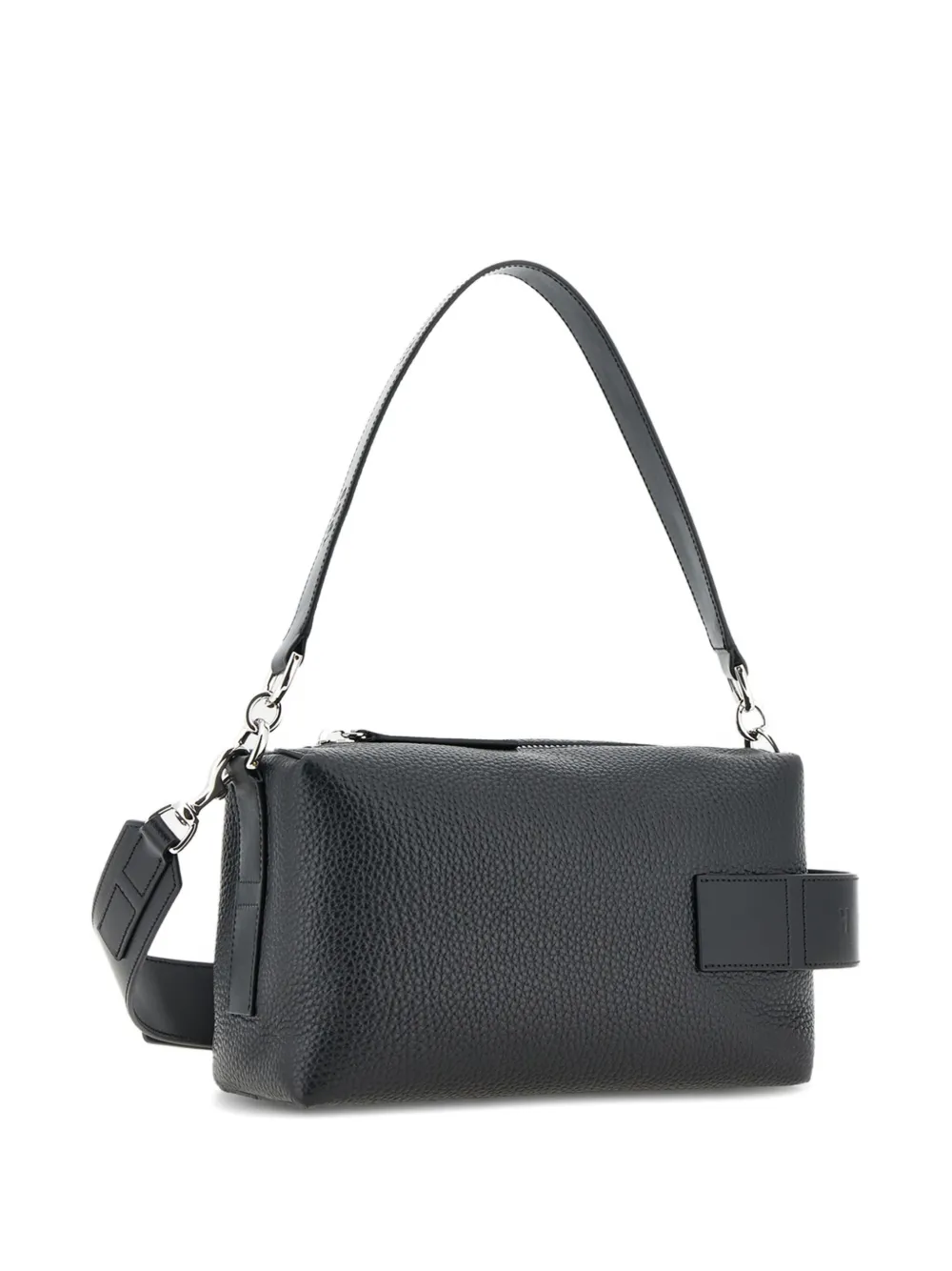 Hogan Script Bauletto kleine shopper Zwart