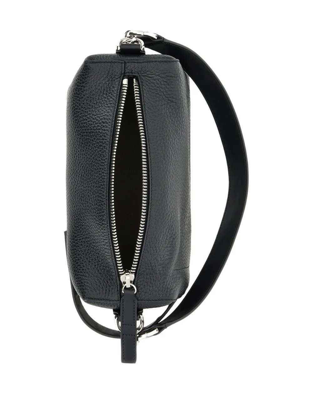 Hogan Script Bauletto kleine shopper Zwart