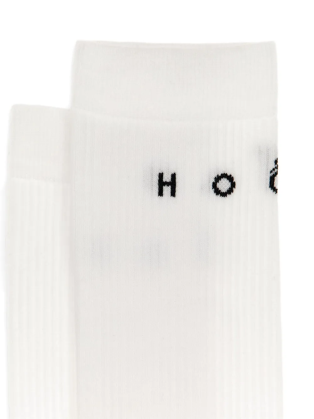 Hogan Sokken met geborduurd logo Wit