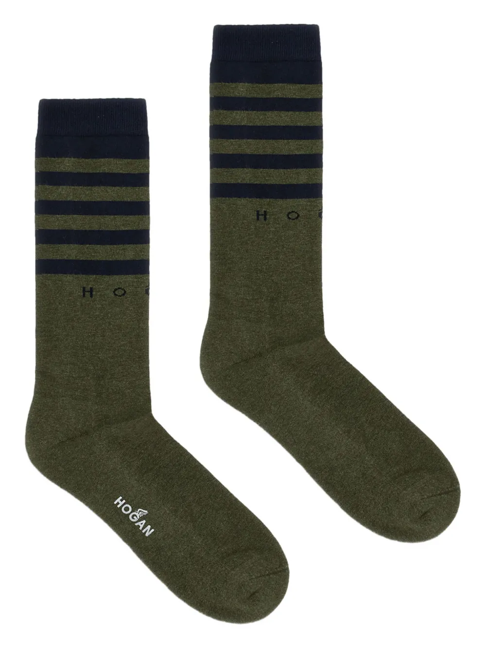 Hogan striped socks | Green | Image 1