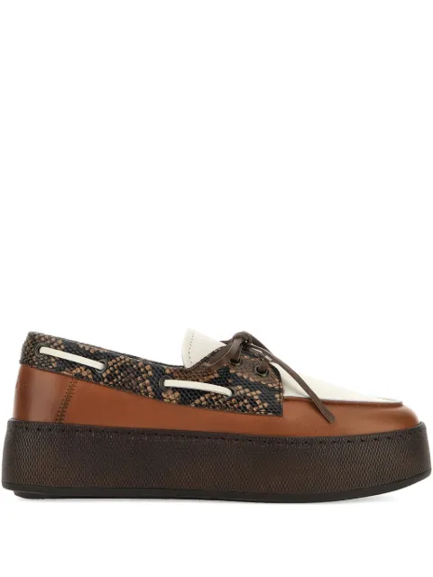 Hogan leather brogues 