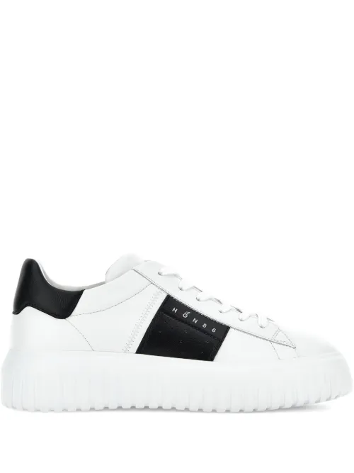 Baskets H-Stripes en daim - Hogan - Modalova