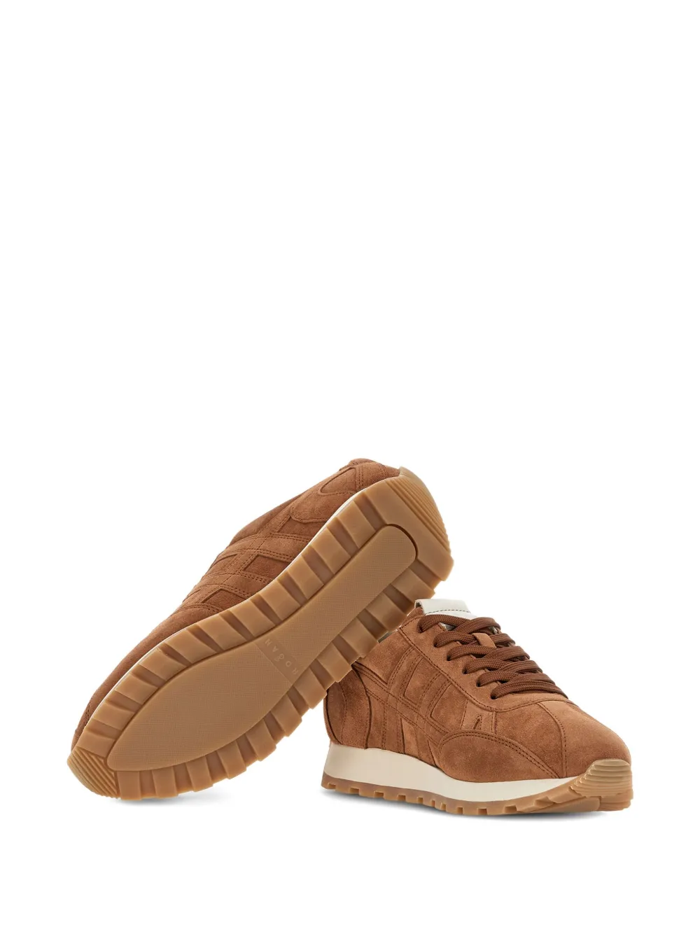 Hogan 86ER suède sneakers Bruin