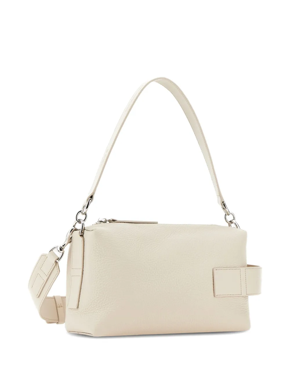 Hogan Script Bauletto kleine shopper Beige