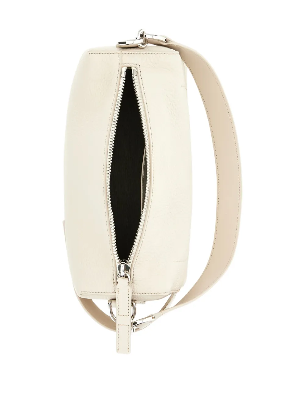 Hogan Script Bauletto kleine shopper Beige