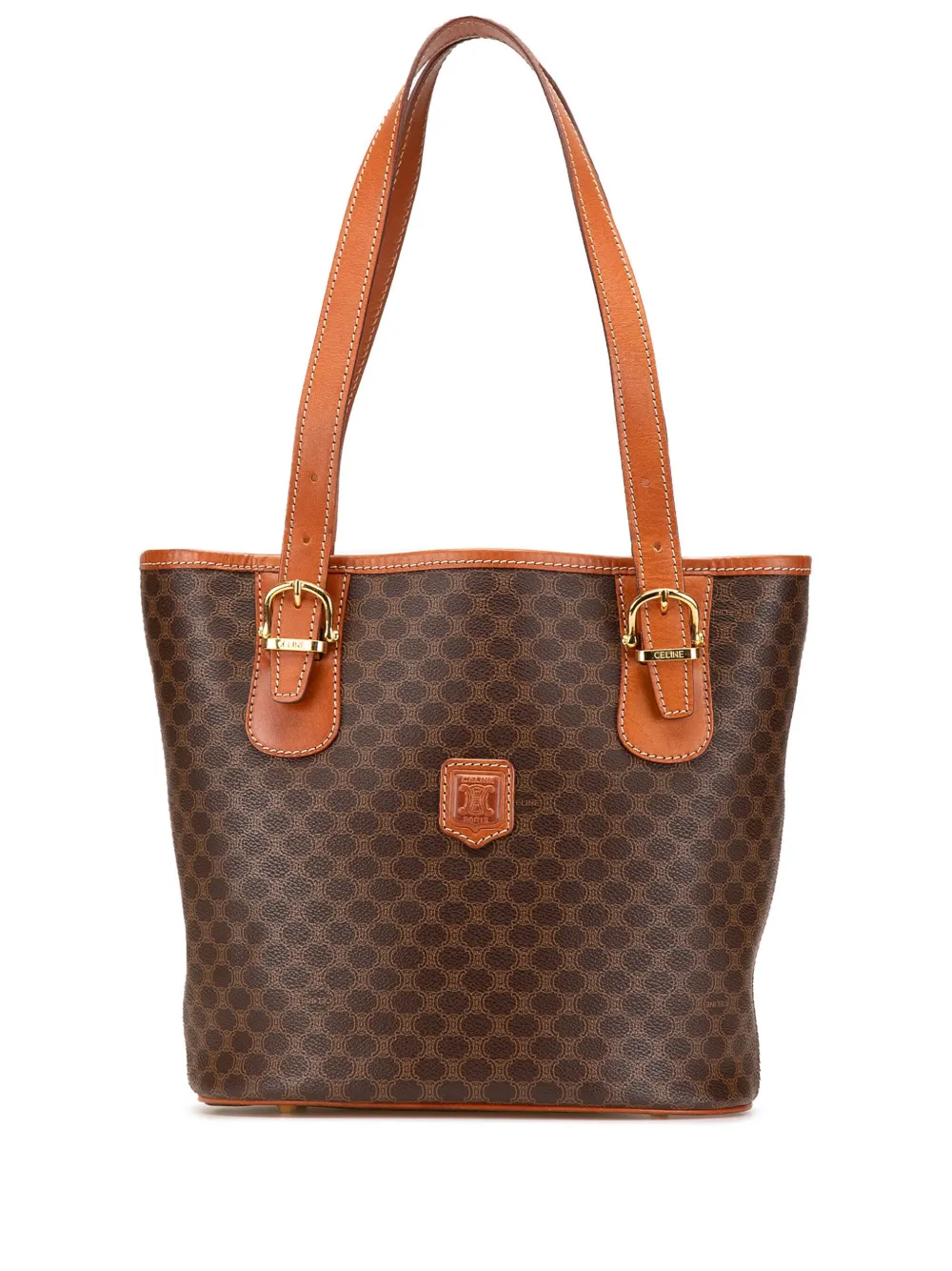 Céline Pre-Owned tote Macadam Coated Canvas 1996 | marrón | Image 1