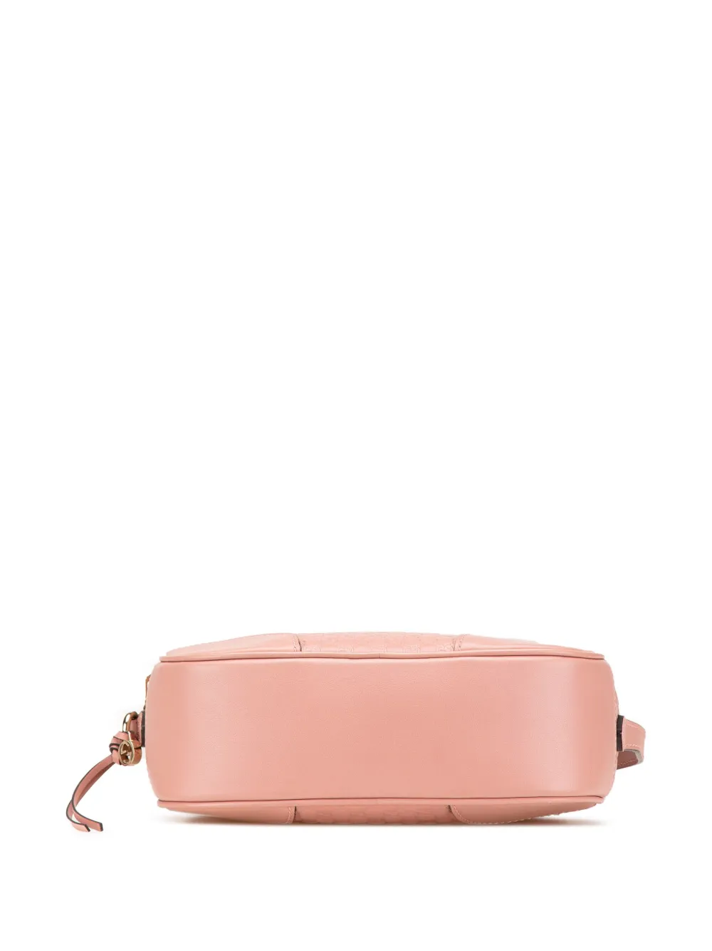 Pre-owned Gucci 2000-2015 Microssima Bree Crossbody Bag In Pink