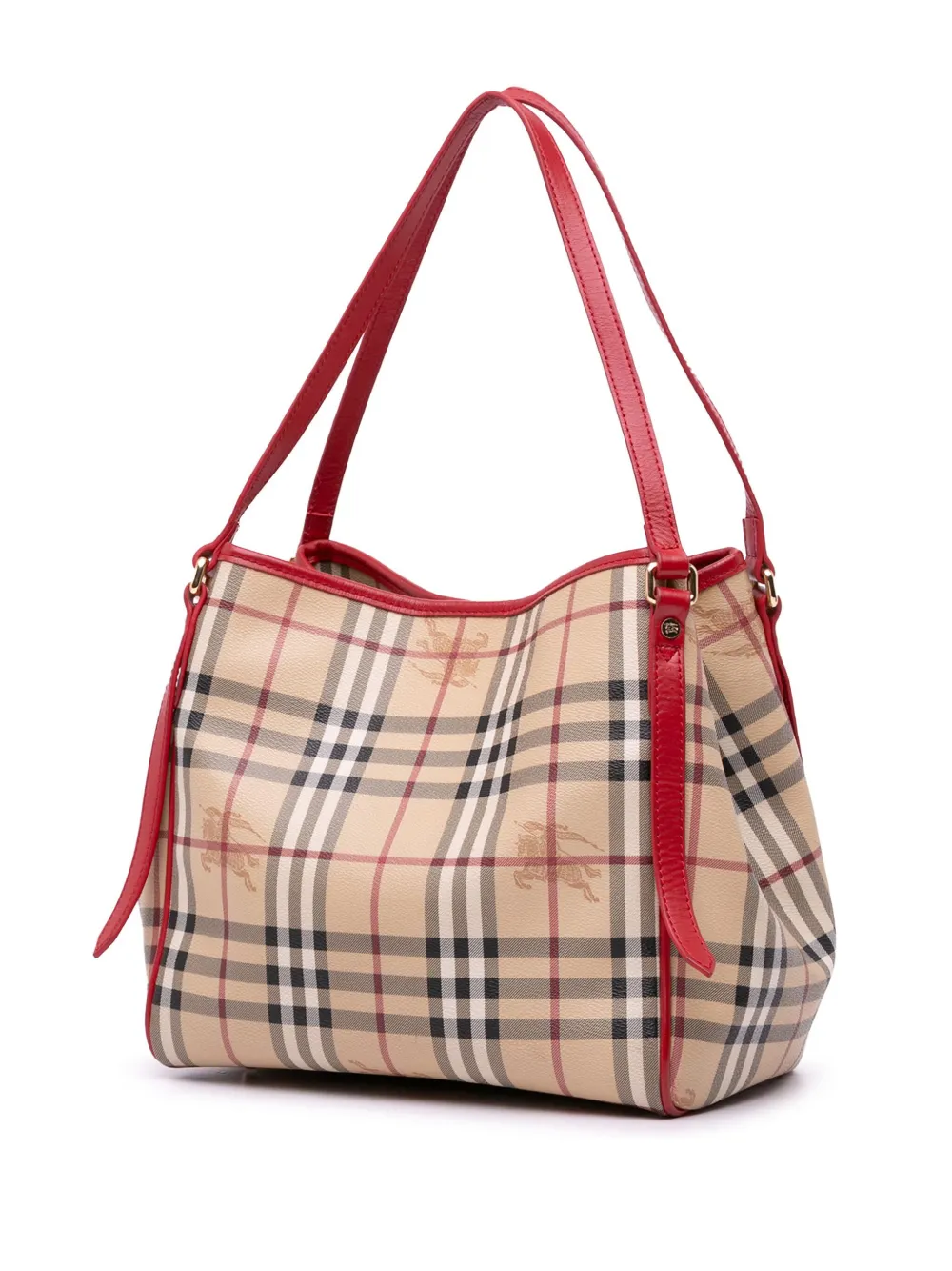 Burberry Pre-Owned 2000-2017 Haymarket Check Coated Canvas Canterbury tote bag | Pre-Owned | Image 2