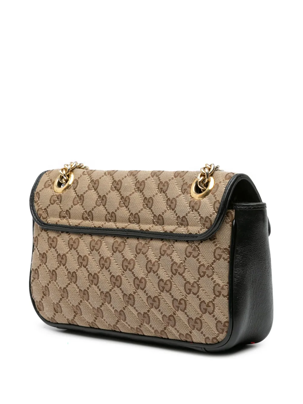 Gucci Pre-Owned 2016-present Small GG Canvas Marmont Matelasse Flap crossbody bag | Pre-Owned | Image 2