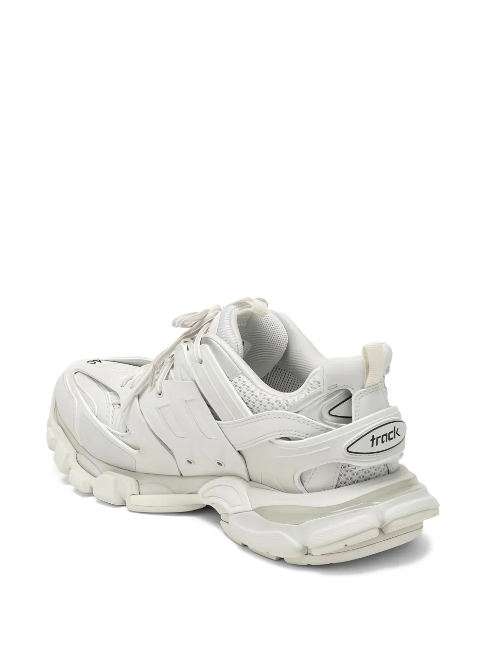 Balenciaga panelled sneakers White