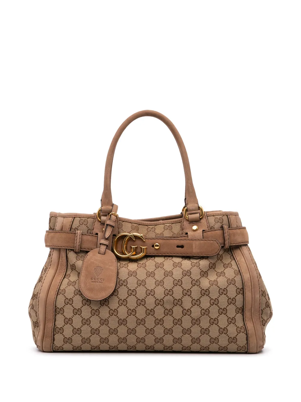 Gucci Pre-Owned 2000-2015 GG Canvas Running tote bag | Brown | Image 1