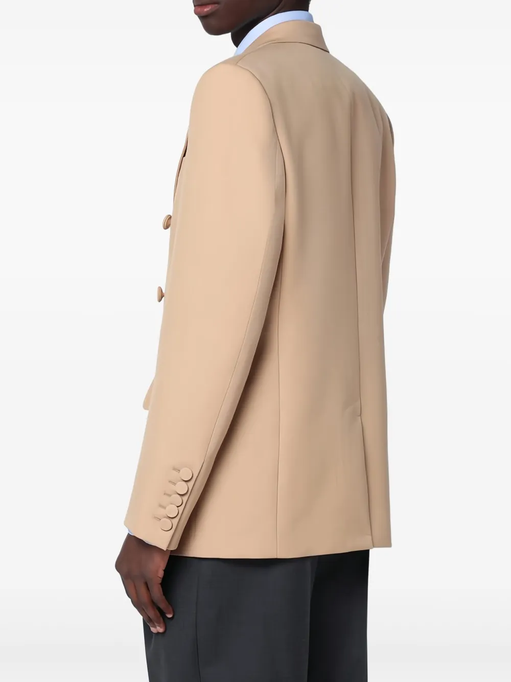 Valentino Garavani Blazer met dubbele rij knopen Beige