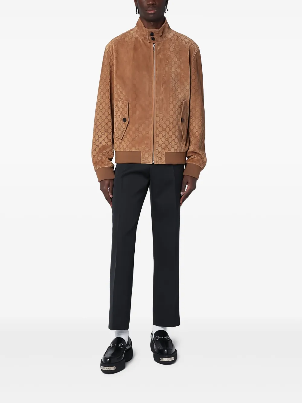 Gucci chamarra bomber con GG en relieve | Chamarras bomber | Image 2