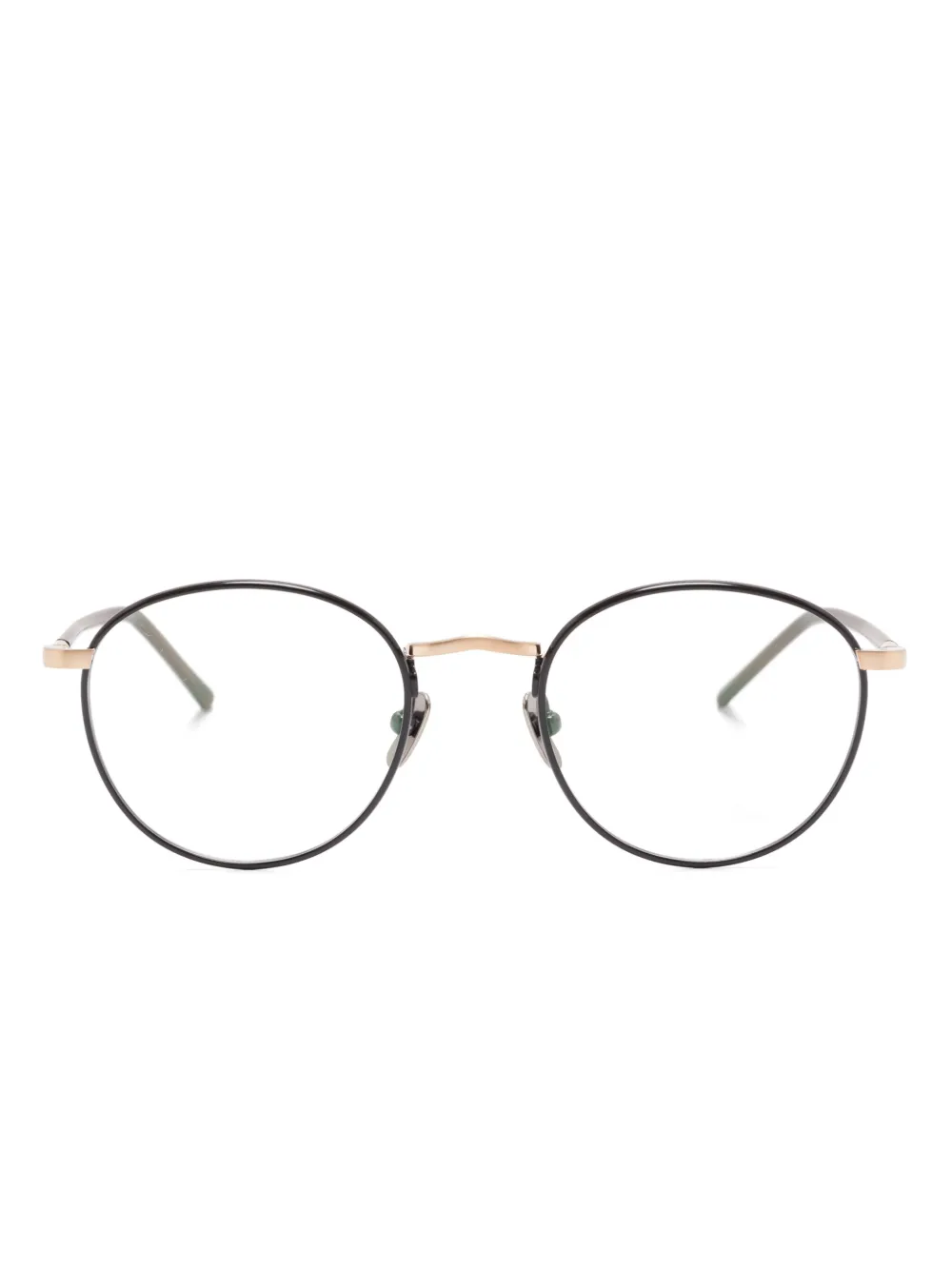 Lunor round-frame glasses | Brown | Image 1