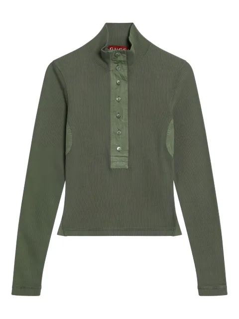 Gucci ribbed long-sleeve top