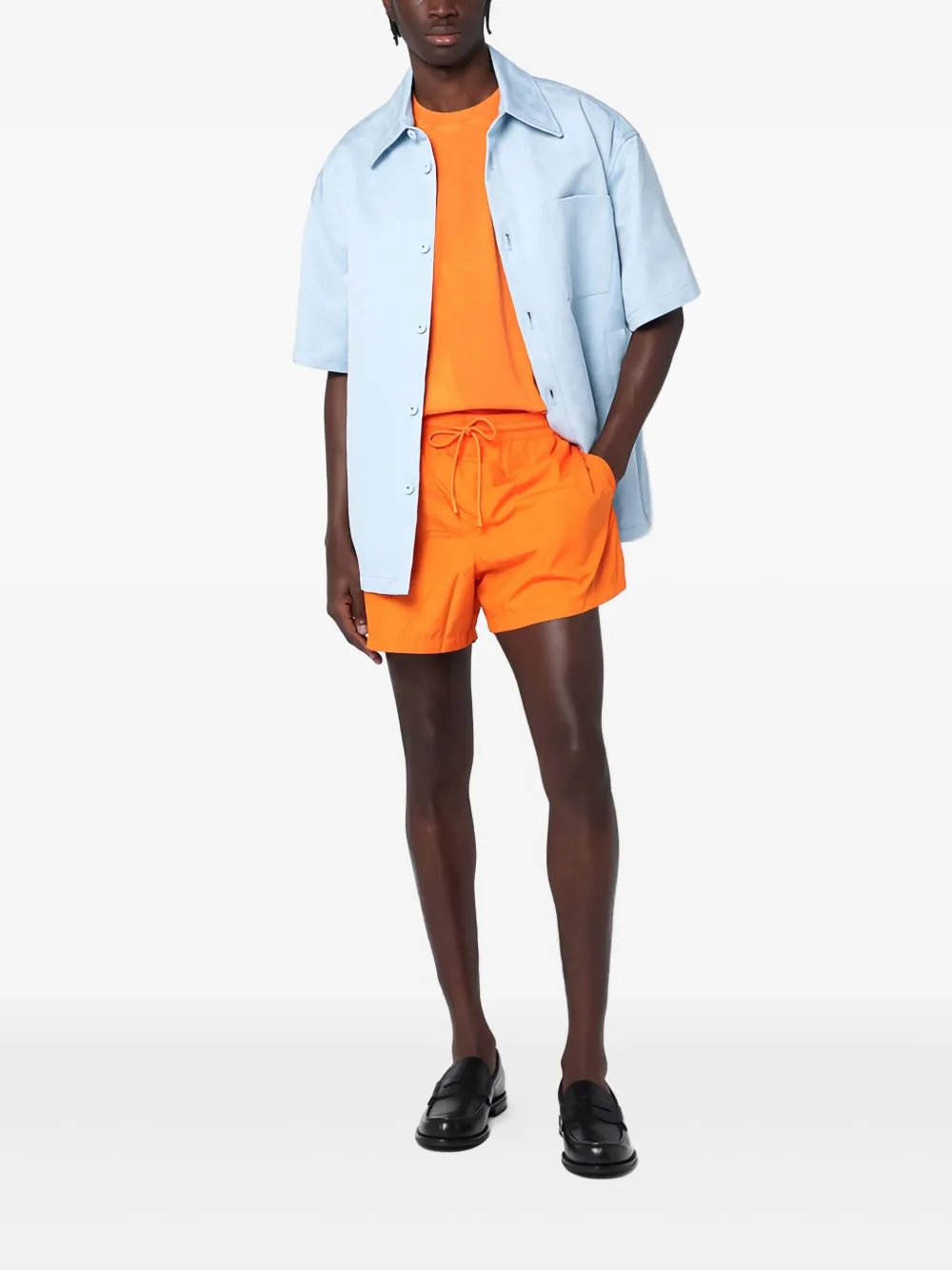 Gucci Popeline zwembroek Oranje