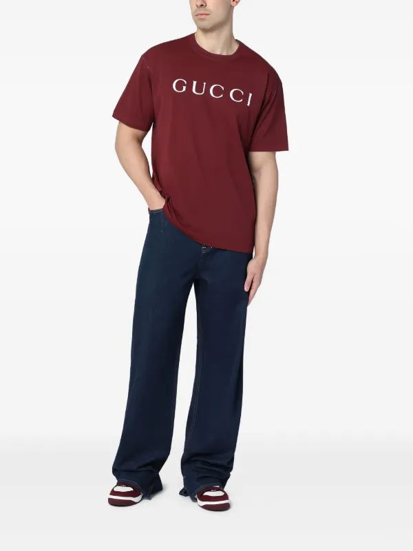 Gucci コットン Tシャツ | レッド | FARFETCH JP