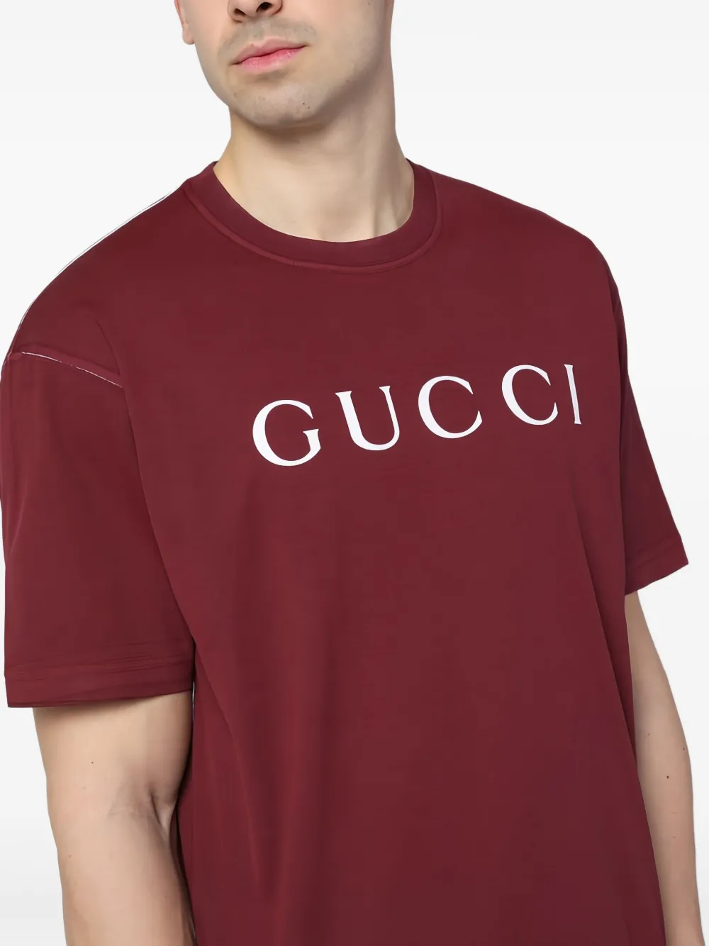 Gucci Katoenen T-shirt Rood