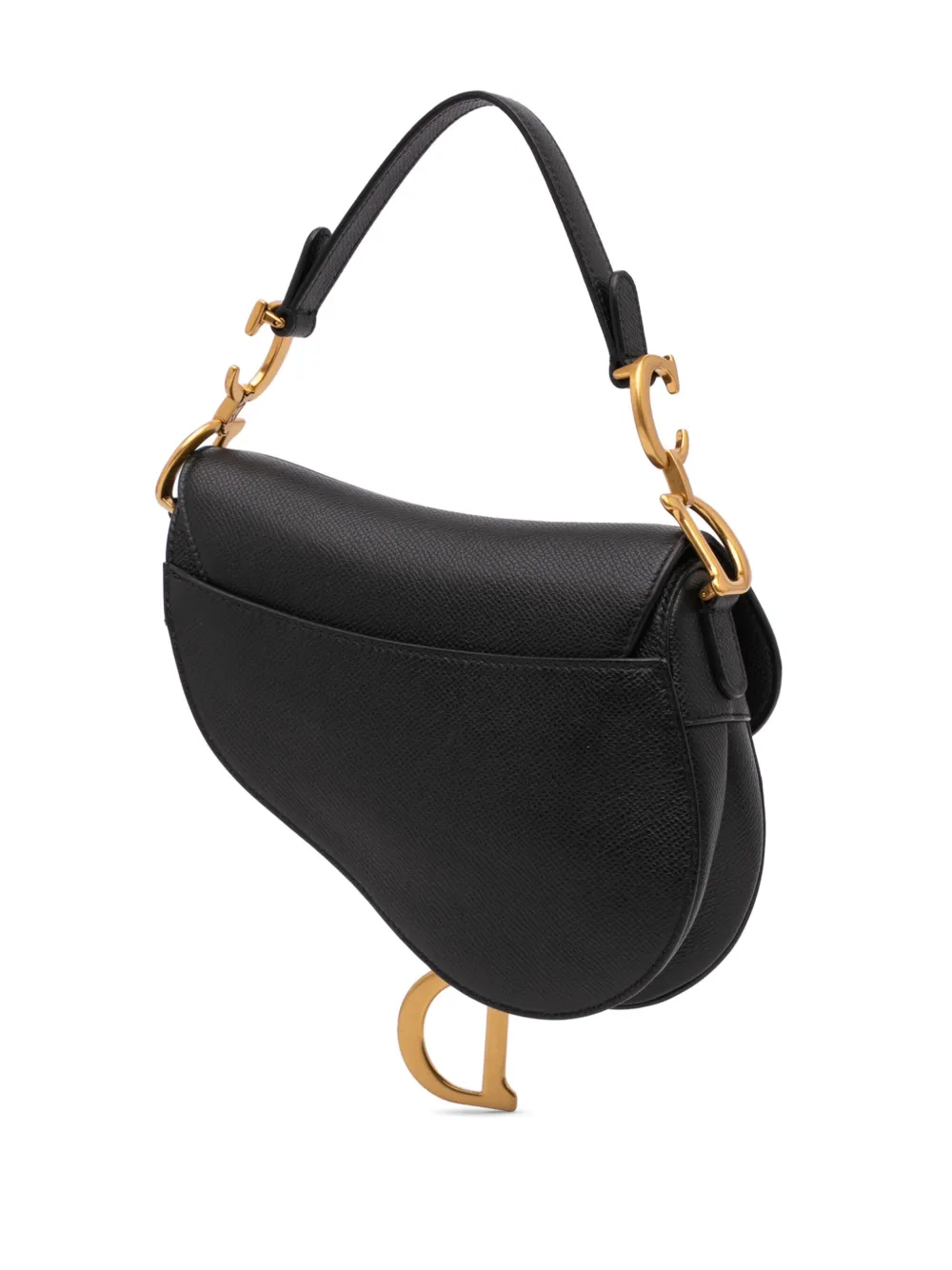 Christian Dior Pre-Owned 2020 Mini Grained Calfskin Saddle satchel | Pre-Owned | Image 2