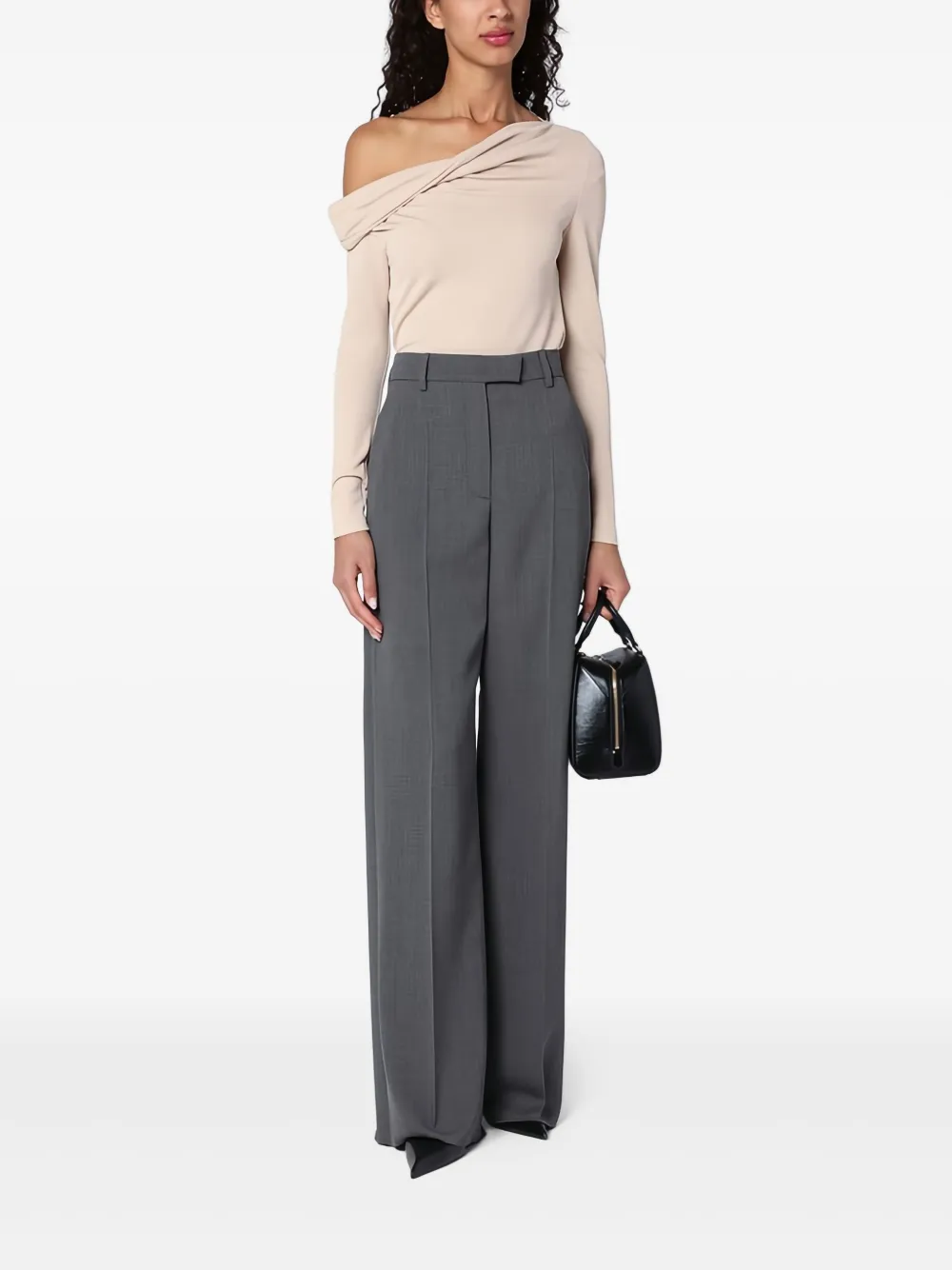 Givenchy Gedrapeerde top Beige