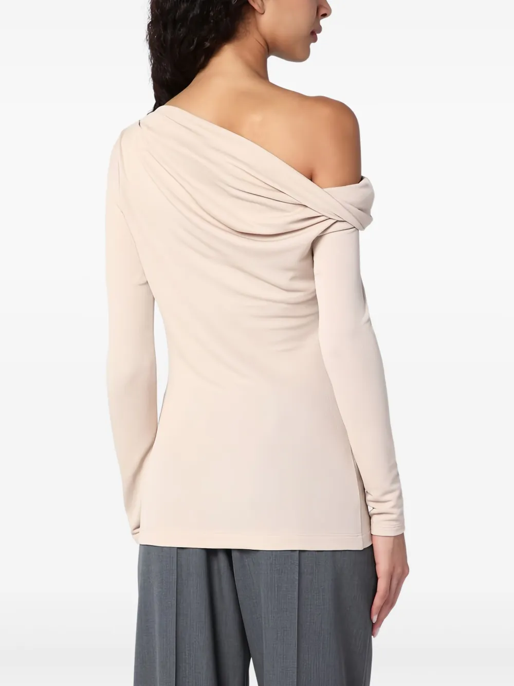 Givenchy Gedrapeerde top Beige
