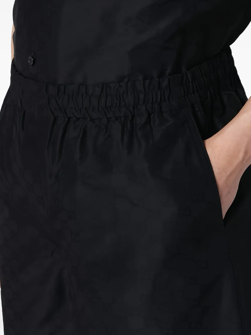 Gucci GG faille shorts Zwart