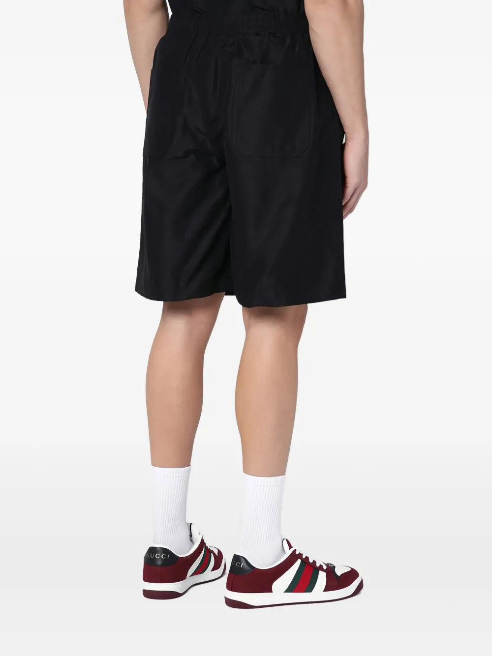 Gucci GG faille shorts Zwart