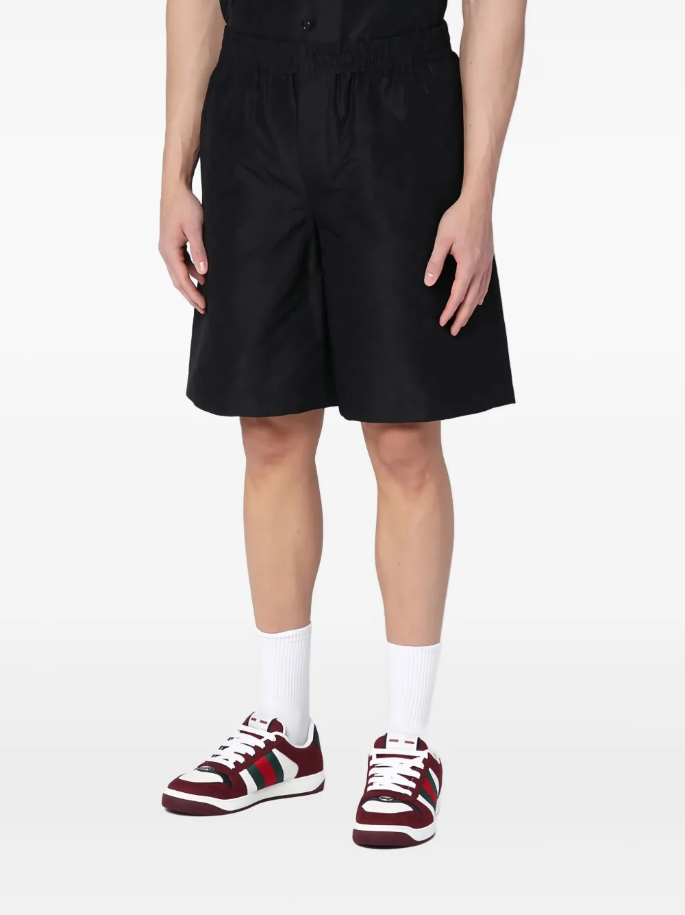 Gucci GG faille shorts Zwart