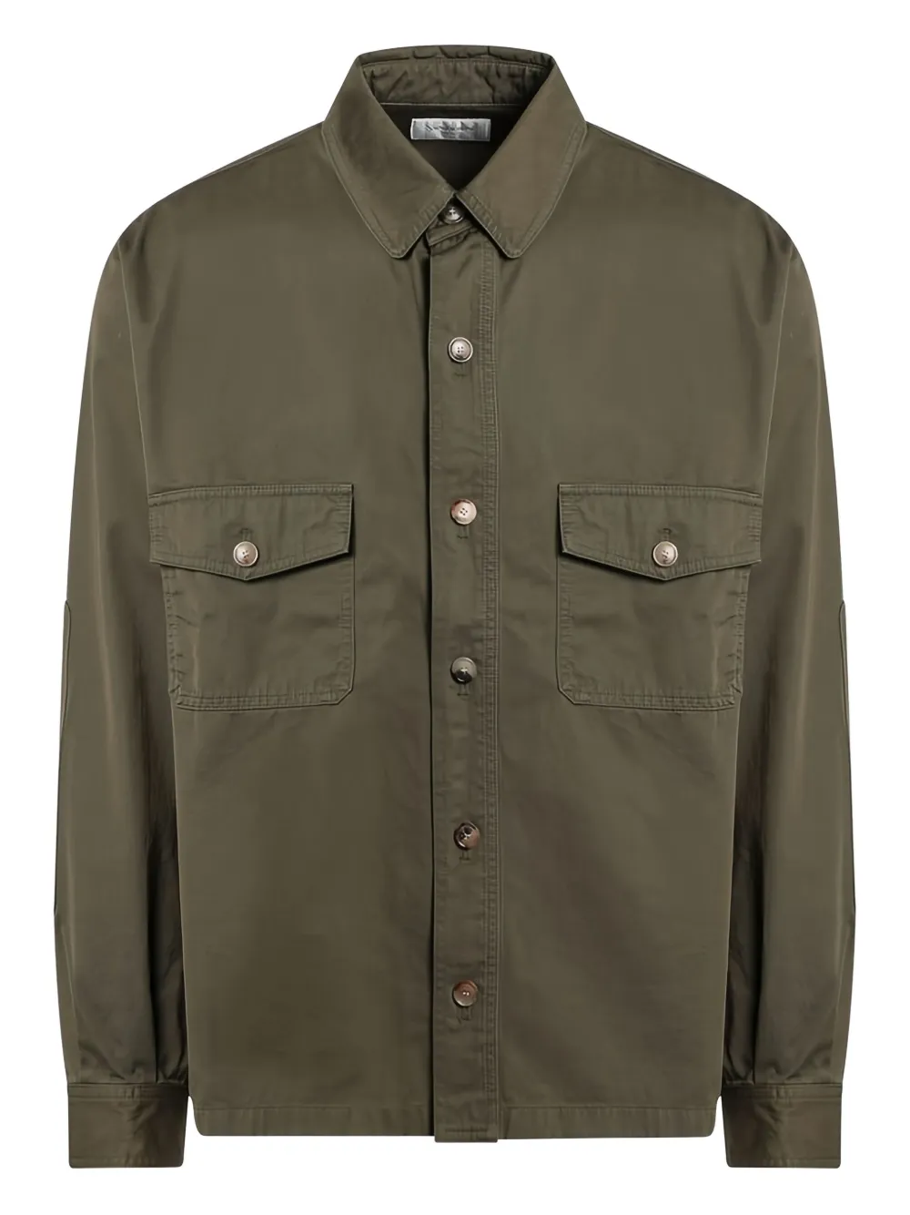 Saint Laurent camisa de algodón | verde | Image 1