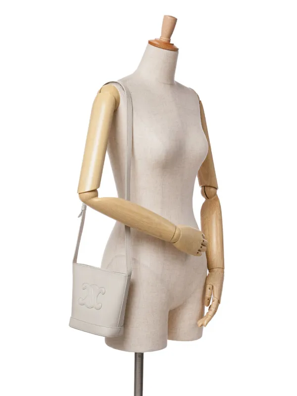 Céline Pre-Owned 2022 Small Smooth Calfskin Cuir Triomphe