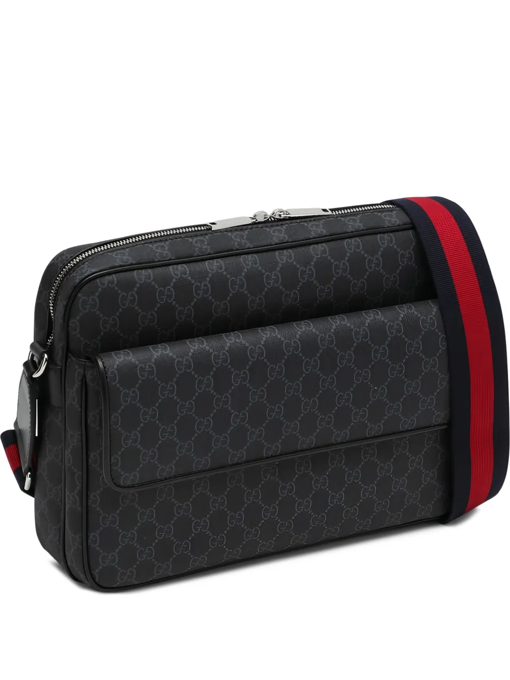 Gucci GG Supreme messengertas Zwart