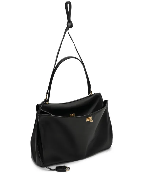 BALENCIAGA ショルダーバッグ 黒 レザー
