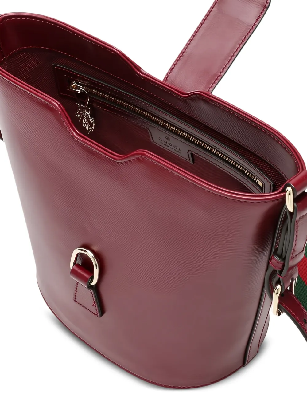 Gucci Ancora kleine bucket-tas Rood
