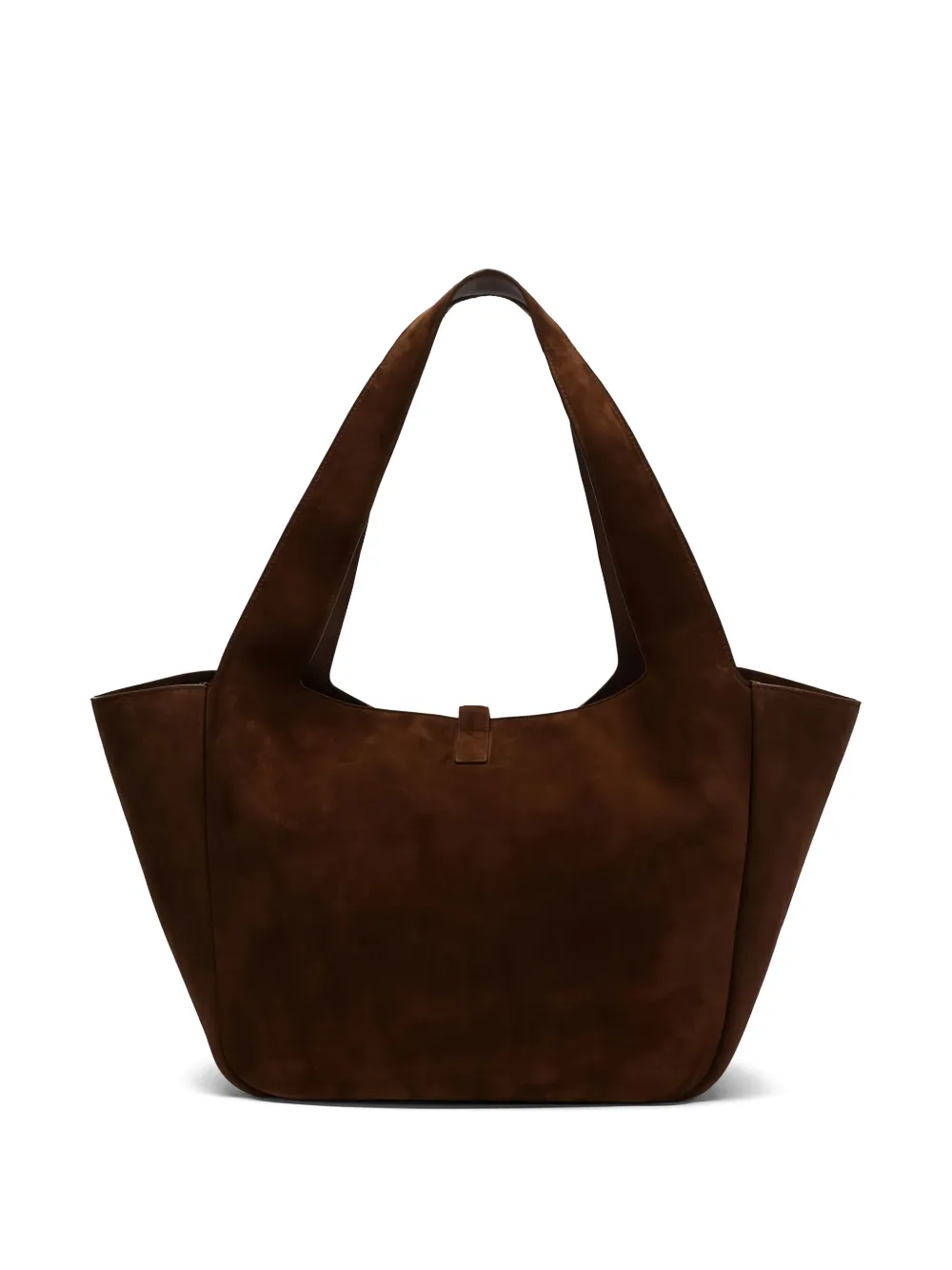 Saint Laurent Suède shopper Bruin