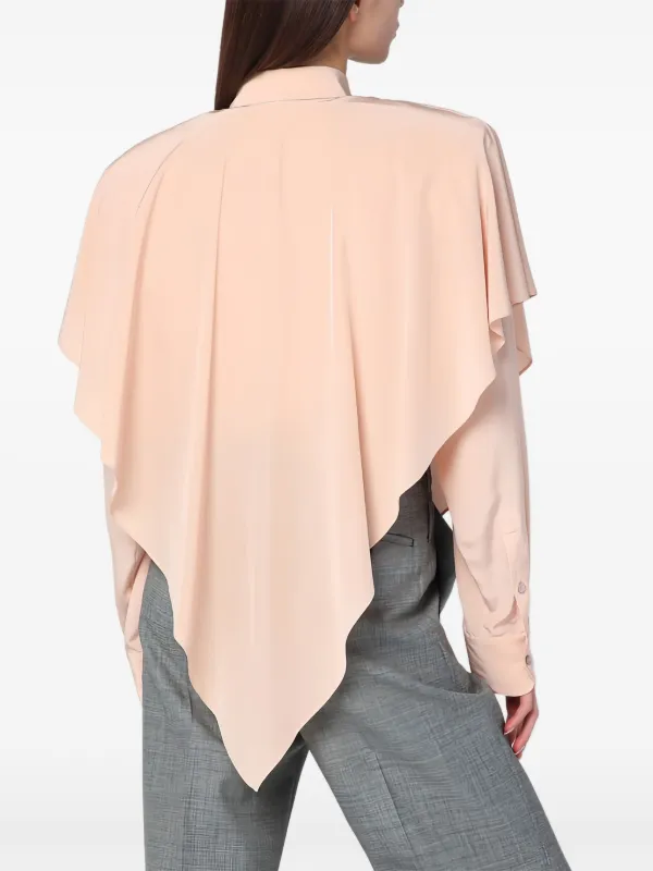Stella McCartney ドレープ シャツ | ピンク | FARFETCH JP