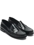 Saint Laurent leather loafers - Black